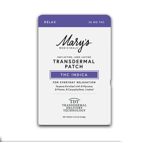 Transdermal Patch Indica - Mary's Medicinals - Sespe Creek
