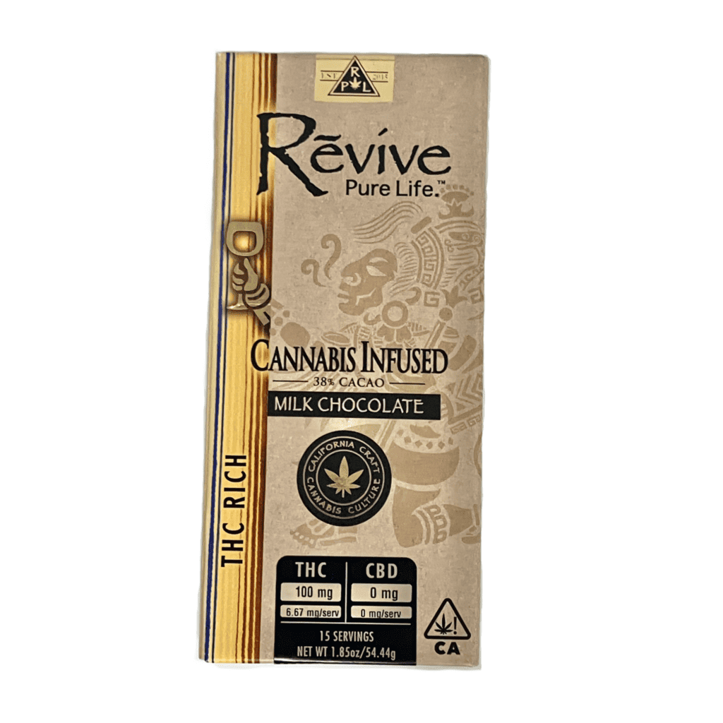 Thc Rich Milk Chocolate Revive Organics Sespe Creek