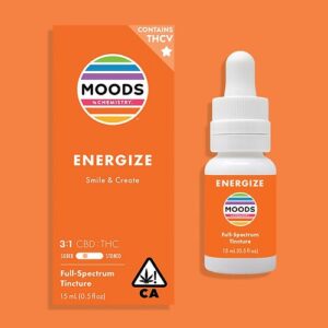 Moods Orange Energize 3:1 Cbd Tincture With Thcv