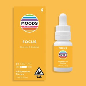 Moods Yellow Focus 5:1 Cbd Tincture