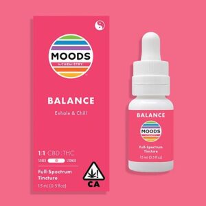 Moods Pink Balance 1:1 Cbd Tincture