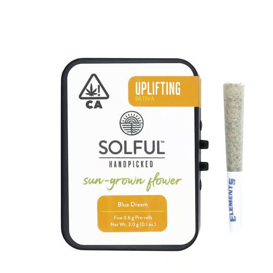 Blue Dream 5pk Pre Roll Solful Sespe Creek 2156