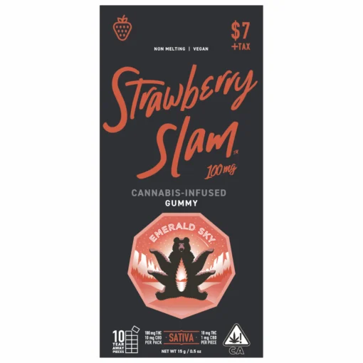 Strawberry Slam Sativa Gummy