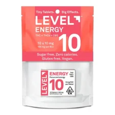 Level 10 Energy Tablet W/thcv + Cbg 10ct