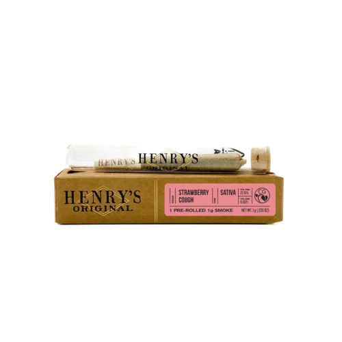 Strawberry Cough 1g Pre-roll